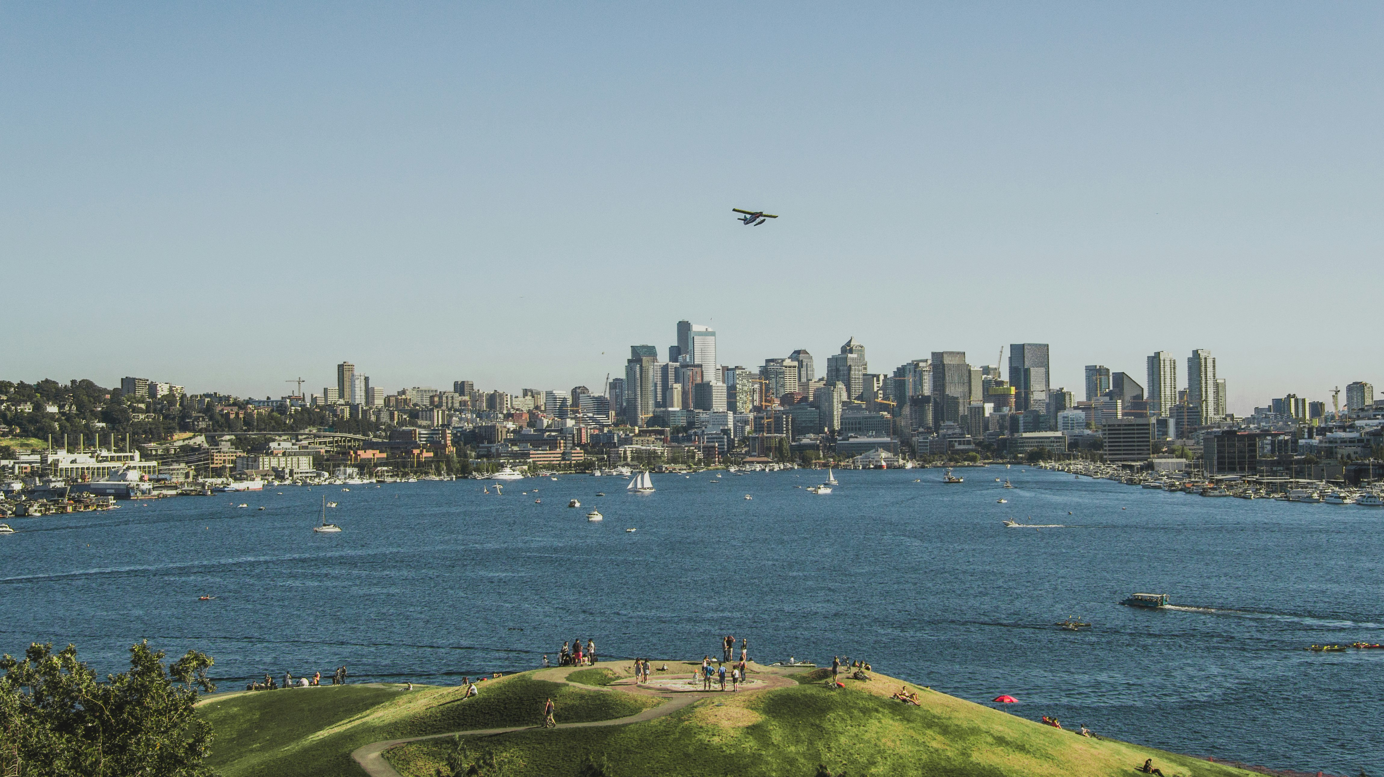 panoramic photo of cityscape